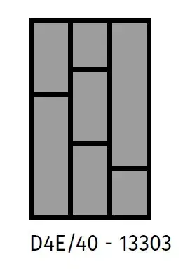 ArtExt Príborník Hettich do skrinky D4A/40
