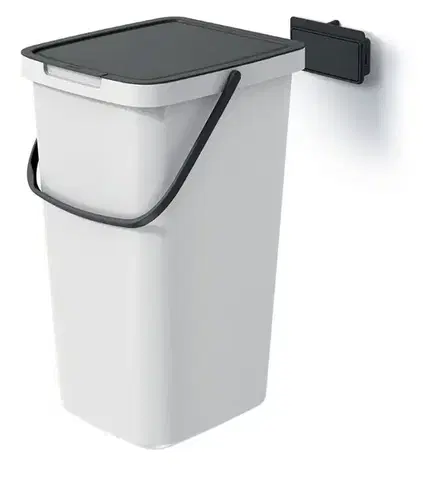 Odpadkový kôš SELECT 25 l popolavo šedý