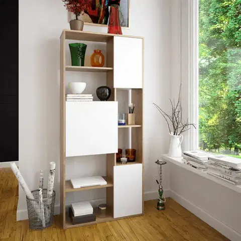 Regál s dvierkami ULIMI Tempo Kondela