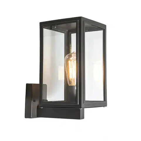 Priemyselná nástenná lampa sivá IP44 - Sutton Up