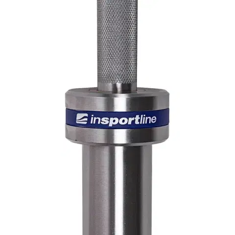 Vzpieračská tyč s ložiskami inSPORTline OLYMPIC OB-86 MH6 220cm/50mm • 20kg • do 675 kg • bez objímok