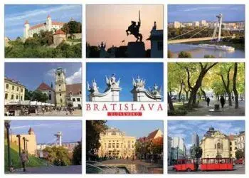 (A5) Pohľadnica Bratislava