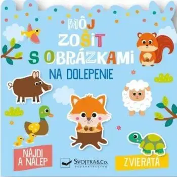 Zvieratá - môj zošit s obrázkami na dolepenie - Carotte et Campagne