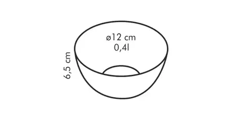 Tescoma sklenená misa GIRO ø 12 cm