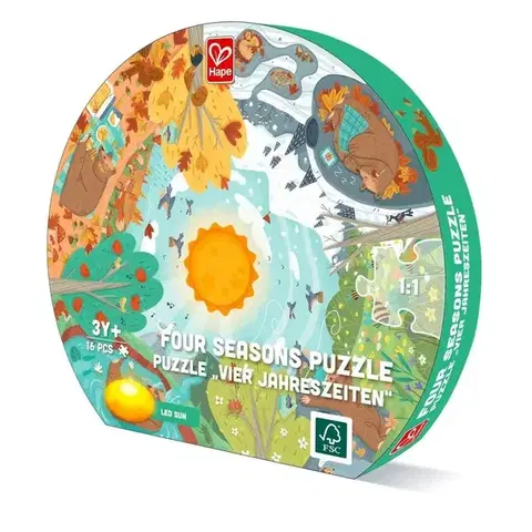 Hape Puzzle - Štyri ročné obdobia