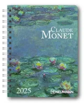 Diár 2025 Claude Monet špirálový Neumann