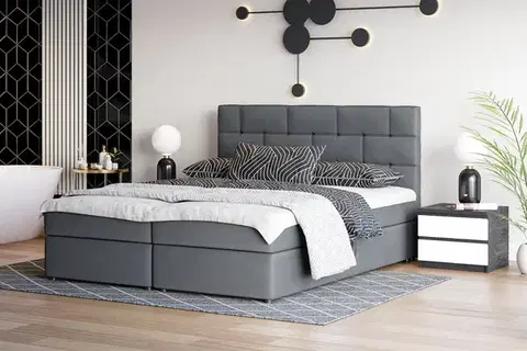 WALENT boxspringová posteľ 160x200, Itaka 14