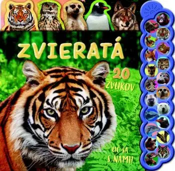 Zvieratá 20 zvukov Uč sa s nami!