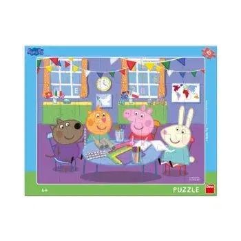 Puzzle Peppa Pig v škôlke 40 Dino