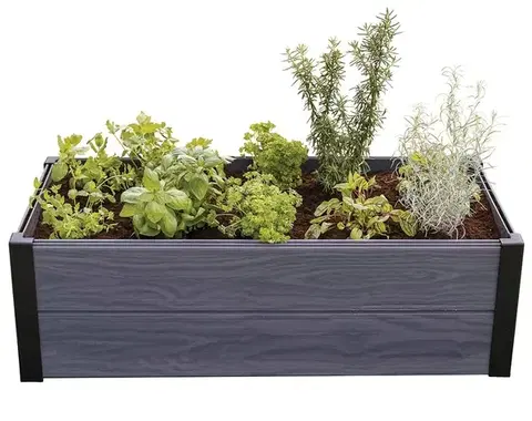 Vyvýšený záhon MAPLE sivá Keter