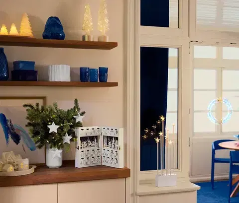 LED objekt s tyčkami