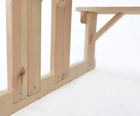 Záhradný set PIKNIK MASÍV 180 cm Rojaplast