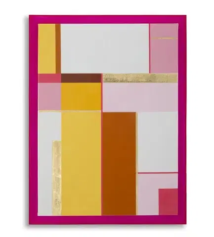 Obraz Lacquered 60x80 cm ružový