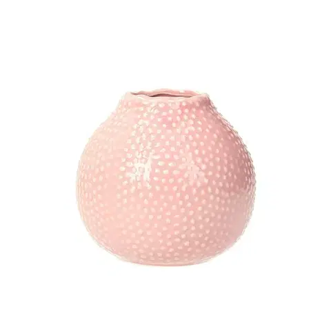 Dekoria Tessa Pink váza 13 cm, 13 x 13 cm 