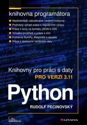 Python - knihovny pro práci s daty - Rudolf Pecinovský