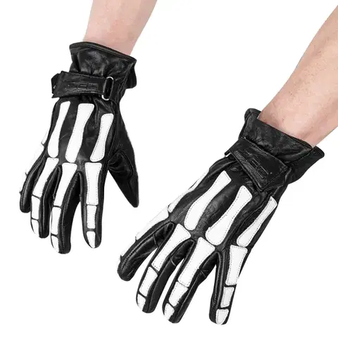 W-TEC Classic White Bones čierna - S
