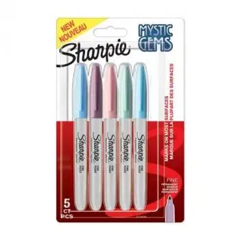 Permanentný popisovač Sharpie Fine Mystic 5 ks