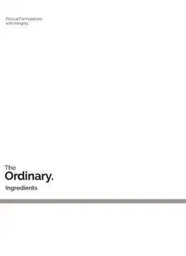 The Ordinary - The Ordinary