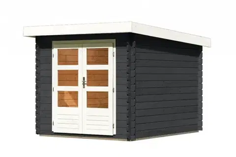 Drevený záhradný domček BASTRUP 4 Lanitplast