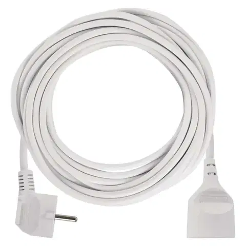 Predlžovací kábel s 1 zásuvkou 1 mm² SHARP 10 m biely