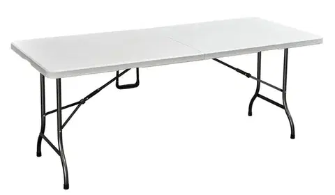 Skladací stôl CATERING oceľ / plast Rojaplast