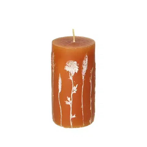 Dekoria Sviečka Giulia 13cm caramel, 7 x 13 cm
