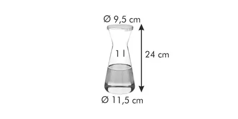 Tescoma karafa UNO VINO 1.0 l žltá