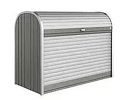 Biohort Roletový box BIOHORT Storemax 160 163 × 78 cm (sivý kremeň metalíza)
