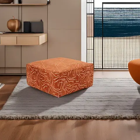 Taburet LORA 85 cm oranžový
