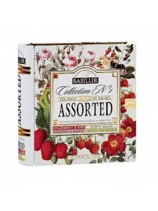 BASILUR Book Assort 32 No.1 plech 32 gastro sáčkov
