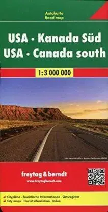 USA - Južná Kanada / mapa 1:3