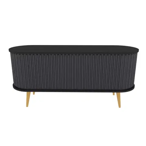 TV stolík Stor - Black, Anthracite