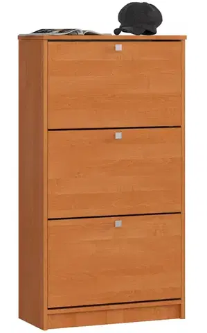 Skriňa na topánky Marienne 60 cm - 3 dvierka jelša