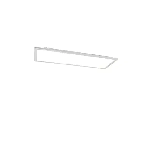 Oceľové stropné svietidlo 80 cm vrátane LED s diaľkovým ovládaním - Live