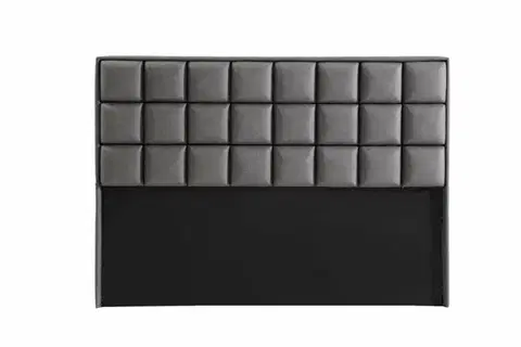 Rám jednolôžkovej postele s čelom Abella 90 x 190 - Grey