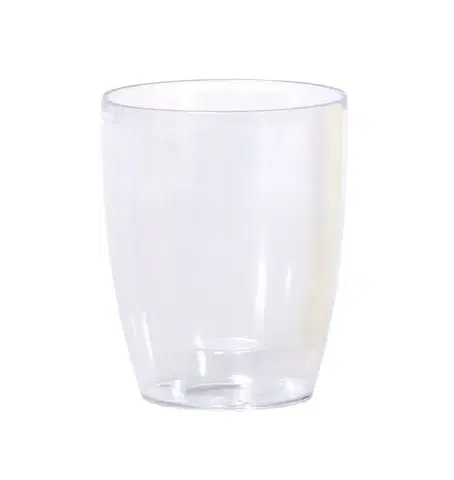 Plastový kvetináč na orchideu COUBIS ORCHID transparentný biely