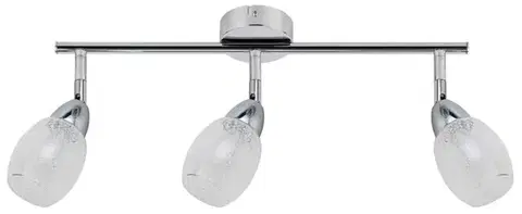 LED stropná lampa SMD 58cm RICO CHROME