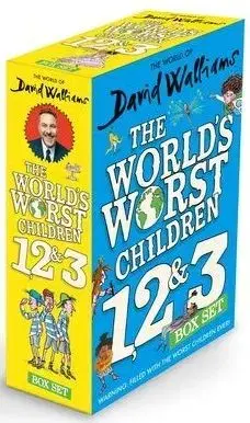 The World of David Walliams: The World’s Worst Children 1, 2 & 3 Box Set - David Walliams, Tony Ross