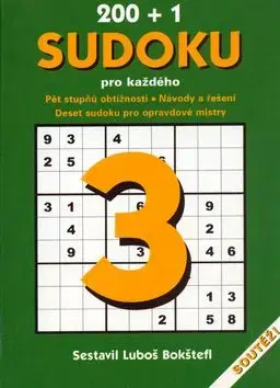 200+1 sudoku pro každého 3 - Luboš Bokštefl