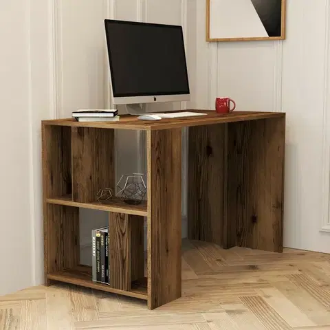 Pracovný stôl Lima Walnut