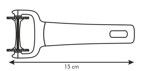 Tescoma vykrajovač štvorčekov s vlnitým okrajom DELÍCIA 4,0cm