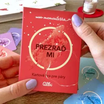 Kartová hra Prezraď mi Mementerra