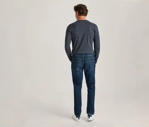 Džínsy, modrý denim