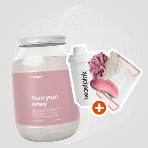 BeastPink Protein Yum Yum Whey vanilková zmrzlina