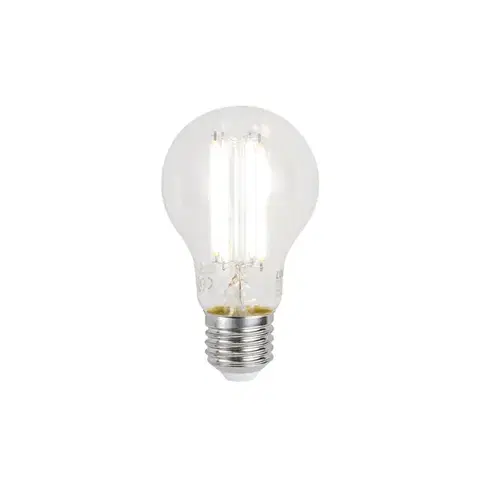 Inteligentná stmievateľná LED žiarovka E27 A60 číra 7W 806 lm 2700-6500K Zigbee