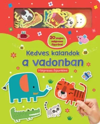 Kedves kalandok a vadonban - Mágneses figurákkal