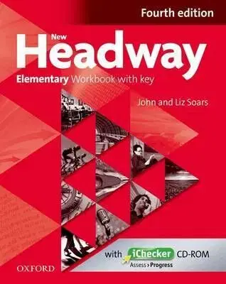 New Headway Elementary 4th Edition - Workbook with key + CD - Liz Soarsová, John Soars