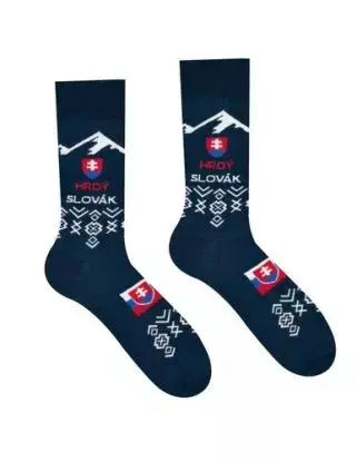 Unisex ponožky Hrdý Slovák Paradoo (veľkosť: 41-46)