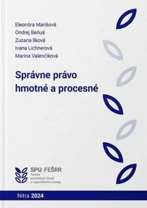 Správne právo hmotné a procesné - Eleonóra Marišová