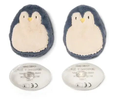 Hrejivé vankúšiky do vrecka, 2 ks »Pinguin«